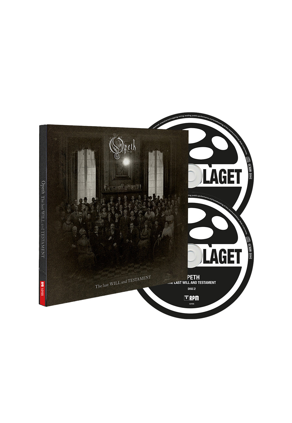 Opeth - The Last Will & Testament - Digipak CD + Blu Ray | Neutral-Image