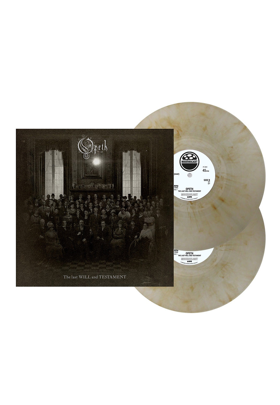 Opeth - The Last Will & Testament Ltd. Brown - Marbled 2 Vinyl | Neutral-Image